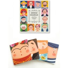 Melimelek Zamansız Ressamlar Ajanda + Ressamlar Çizgisiz Defter Set