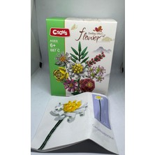 Lisinya Mini Blok Flower Sarı Beyaz Papatya(Süpriz)