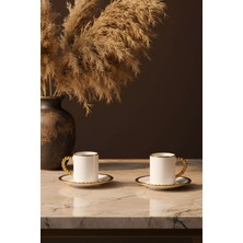 Acar Elvira 2 Kişilik Kahve Fincanı Takımı - 90 ml