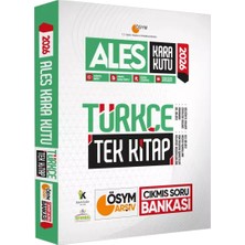 Karakutu Yayınları 2026 Ales Kara Kutu Türkçe Tek Kitap Ösym Arşiv Çıkmış Soru Bankası Konu Özetli Dijital Çözümlü