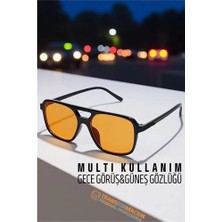 Nacario Bfs Gece Sürüş Görüş Parlama Önleyici Gece Gözlüğü Sis Far Işık Önleyici Anti-Fog Gözlük