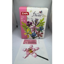 Lisinya Mini Blok Flower Sarı Pembe(Süpriz)