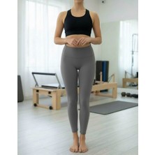 Noon Fit Yüksek Bel Toparlayıcı Spor Taytı – Yoga Pilates Fitness