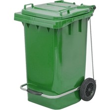 Konteyner 240 Lt Yeşil Pedallı