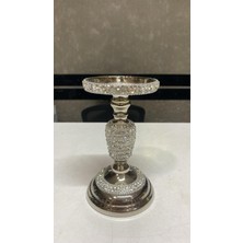 sembol Meryn Şamdan Krom 10X10X15 cm