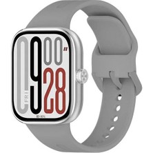 Mi7a Redmi Watch 4 / Redmi Watch 5 / Redmi Watch 6 Uyumlu Tokalı Silikon Kordon