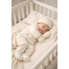 BYS Ticaret 7'li Pamuklu Yenidoğan Kız Erkek Bebek Hastane Çıkış Seti ( Battaniyeli)