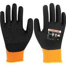 Starline STL-1406 Köpük Nitril Puanlı Eldiven No:8