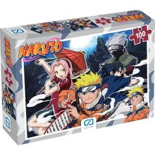 Ca Games Naruto Lisanslı 100 Parça 34X24CM Çocuk Puzzle Yapboz Serisi