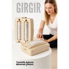 Marsilyan Gırgır - Kırıntı, Saç ve Tüy Toplayıcı El Süpürgesi (Portatif/çift Fırçalı)