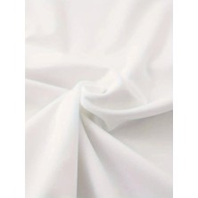 Bi Baksana Baskılı Oversize Bisiklet Yaka T-Shirt - Beyaz