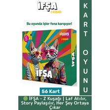 Wintoup Eğlenceli Kız Erkek Grup Arkadaş Ortamı Genç Nesil Yeni Dönem Komik Kart Oyunu Ifşa-Z Kuşağı 56 Kart