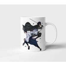 Uchiha Sasuke Naruto Anime Tasarım Kupa - Hediyelik Kupa - Baskılı Kupa