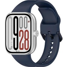 Mi7a Redmi Watch 4 / Redmi Watch 5 / Redmi Watch 6 Uyumlu Tokalı Silikon Kordon