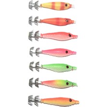 Sasa Yumuşak Silikon Fosforlu Kalamar Zokası 5 cm 4 gr Turuncu Sarı(Limon)