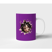 Uchiha Sasuke Naruto Anime Tasarım Kupa - Hediyelik Kupa - Baskılı Kupa