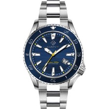 Gant Erkek Kol Saati 45 mm Mavi Kadran Metal Kordon 10 Atm