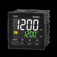 Autonics TX4S-14C Sıcaklık Kontrol Cihazı, 1/16 Dın, LCD Ekran 4 Haneli, Pıd Kontrol, Seçilebilir Akım