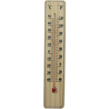 Magicool Ahşap Oda Sıcaklığı Sıcaklık Ölçümü Termometresi Küçük Boy