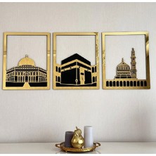 Mescid-I Aksa, Mescid-I Haram & Mescid-I Nebevi Islami Dekor