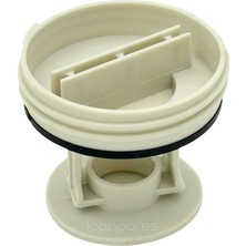 Akat Profilo Ile Uyumlu ACM8070TR Çamaşır Makinesi Su Pompa Filtre Kapağı