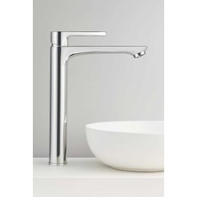 Kca Armatür Premium Sabit Gövdeli Çanak Lavabo Bataryası Kaliteli Krom Kaplama