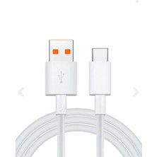 Tactech Xiaomi 13 / Redmi Note 13 Pro / Redmi Note 12 / Redmi 10 / Poco X4 / Redmi 9A / 12T / 12S Uyumlu USB Type-C Turbo Şarj Kablosu