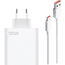 Tactech Samsung A55 / A54 / A53 / A35 / A34 / A25 / A17 / A24 / A23 / A22 Uyumlu USB Type-C 120W Turbo Şarj Aleti