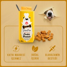 Köpek Ödül Maması Yer Fıstığı Ezmeli, Glukozamin Destekli – Pawmax Doğal Köpek Ödülü 80 g