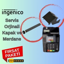 Ingenico IDE280 Yazıcı Fırsat Paketi (Kapak + Merdane) - Birebir Orijinal Servis Ürünü