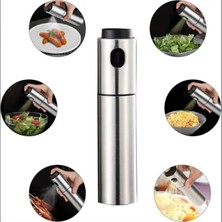 Marsilyan Paslanmaz Çelik Gövdeli Sprey Yağlık