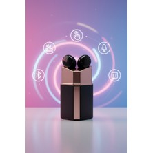 Tekvora Ruj Tasarımlı Bluetooth Kulaklık | Dokunmatik Kontrol, Mikrofonlu, Suya Dayanıklı