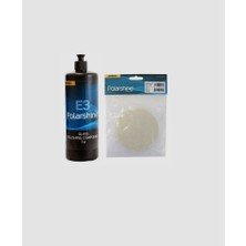 Detail Market Mirka E3 Cam Pastası 1 Lt ve Cam Keçesi 125 mm Set