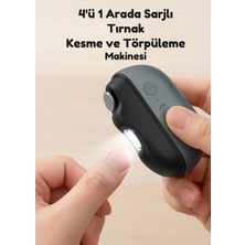 TeknoŞen Auhma Anc-02, 4 Ü 1 Arada Elektrikli Tırnak Kesme, Törpüleme ve Uv Oje Kurutucu Makine