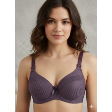 Ecem Yumuşak Dokulu Fitilli Destekli Kadın Sütyen