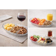 Paşabahçe Elegant Dikdörtgen Meze & Servis Tabağı  (1 Adet – 27×16 Cm)
