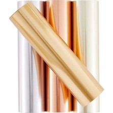 Spellbinders Glimmer Hot Foil 4’lü Satin Metallics Folyo Baskı Rulo Seti
