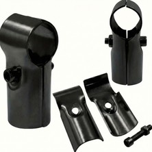 Hasyılmaz 2 Yollu 25MM Boru Bağlantı Konnektörü (Siyah)