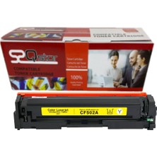 Qstar Hp 202A CF502A Muadil Sarı Toner M254DW M254NW M280NW M281FDN M281FDW 