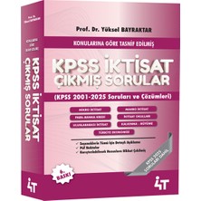 Konularına Göre Kpss Iktisat Çıkmış Soruları 6. Baskı
