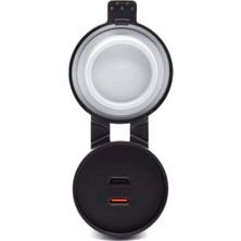 Hasyılmaz Araba Kamyon Tekne Type C Şarj Soketi 12-24V