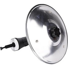 Kompakt Araba Kazası Zil Net Ses Yüksek Hacimli Davul Zil Müzik Meraklıları Için Demir Plastik Yol Gezileri Için (Sılver)