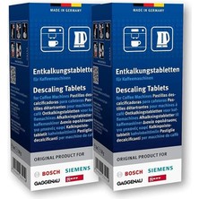 Bosch Neff Gaggenau Kahve Makinaları Için 12 Kireç Çözücü Tablet No: 310967