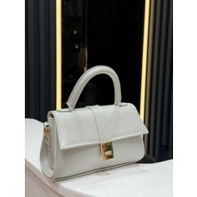 Kadın Moon Model Kemer Detaylı Çapraz El ve Omuz Çantası