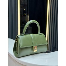 Kadın Moon Model Kemer Detaylı Çapraz El ve Omuz Çantası