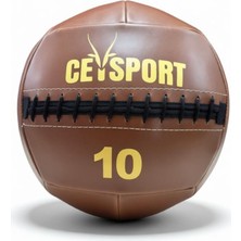 Pro Wall Ball – Sağlık Topu 10 kg Kahverengi