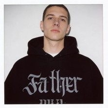 Father Dune Co. Oversize Pamuk 3 İplik Şardonlu Siyah Kapüşonlu SweatShirt