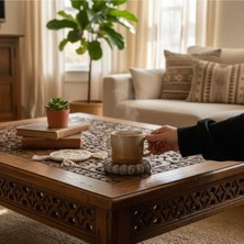 El Yapımı Taş Tozu Aksesuar Tabak | Minimal Ev Dekoru | Hediye Seçeneği