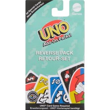 Uno Add-On Ters Paket Oyunlar, Çocuklar ve Yetişkinler Için, Aile Oyun Akşamları Için, Seyahat Oyunu Olarak Veya 2 Ila 10 Oyuncu Için Cazip Bir Hediye Olarak Kullanılabilir, 7 Yaşından Itibaren