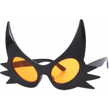 Magicool Siyah Renk Bıyık Tasarımlı Kedi Gözlüğü 19X11 cm